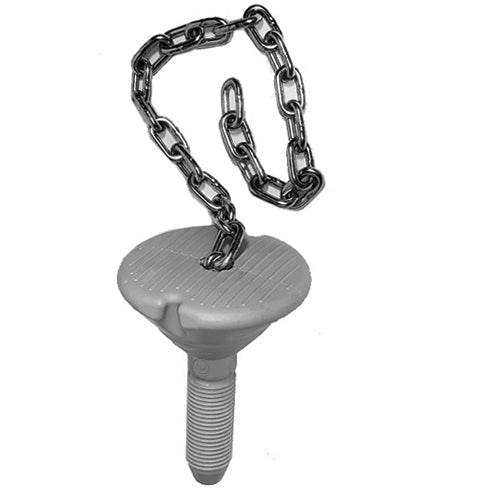 Concrete filled connecting pin G2 with safety chain